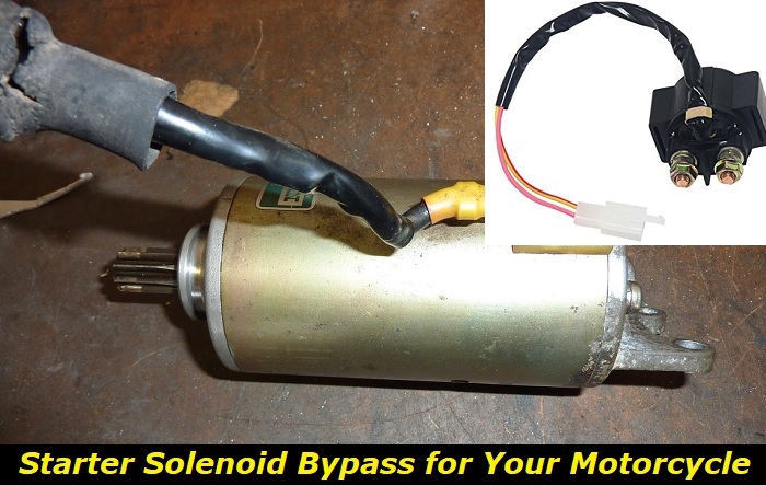 starter solenoid bypass for motorcycle